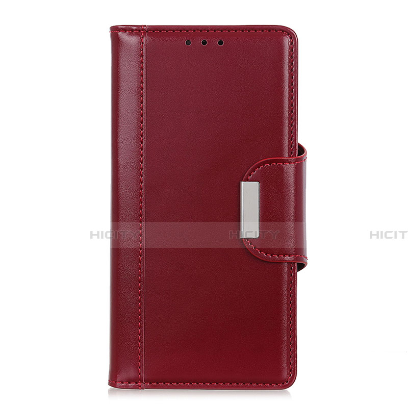 Custodia Portafoglio In Pelle Cover con Supporto L03 per Huawei Honor 30S Rosso