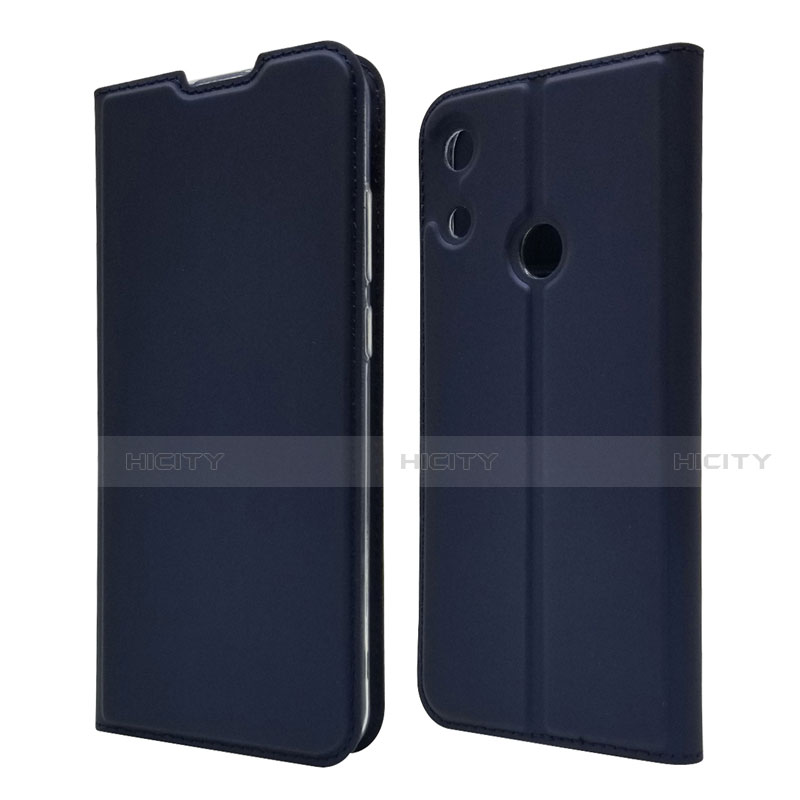 Custodia Portafoglio In Pelle Cover con Supporto L03 per Huawei Honor 8A Blu