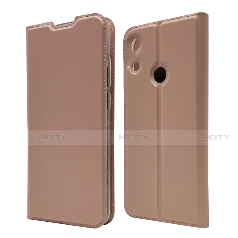 Custodia Portafoglio In Pelle Cover con Supporto L03 per Huawei Honor 8A Oro Rosa