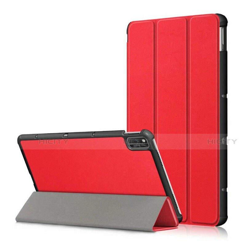 Custodia Portafoglio In Pelle Cover con Supporto L03 per Huawei Honor Pad V6 10.4 Rosso