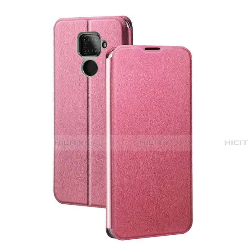 Custodia Portafoglio In Pelle Cover con Supporto L03 per Huawei Mate 30 Lite Rosa