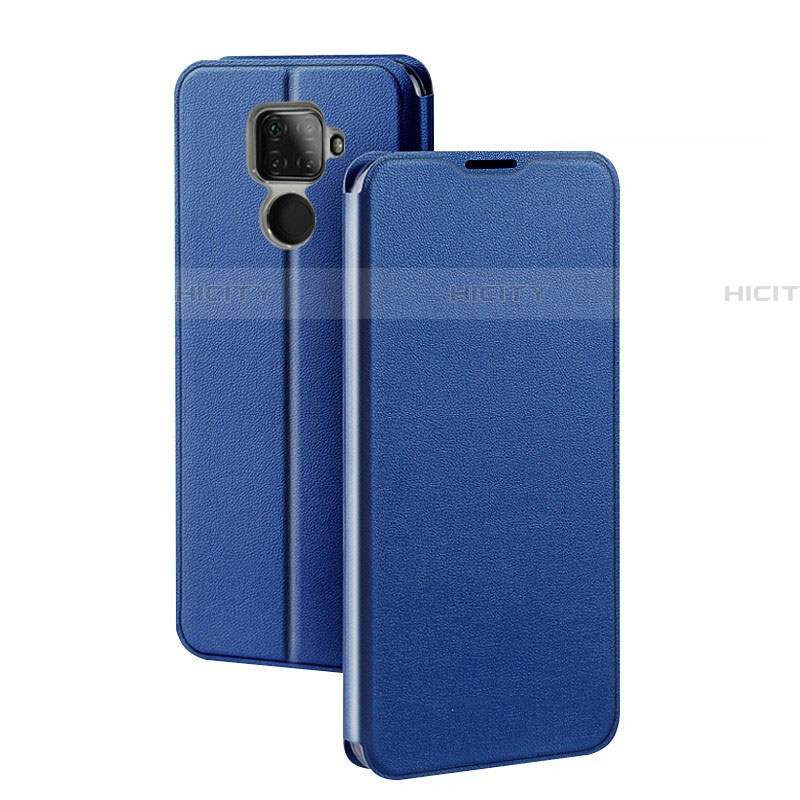 Custodia Portafoglio In Pelle Cover con Supporto L03 per Huawei Nova 5i Pro Blu