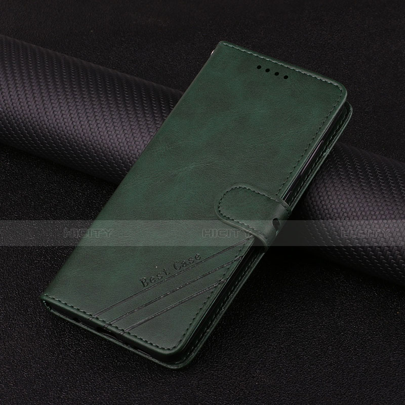 Custodia Portafoglio In Pelle Cover con Supporto L03 per Motorola Moto Edge S Pro 5G Verde