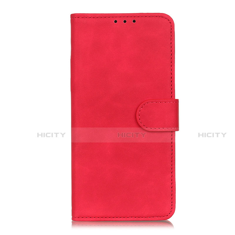 Custodia Portafoglio In Pelle Cover con Supporto L03 per Oppo A93 Rosso