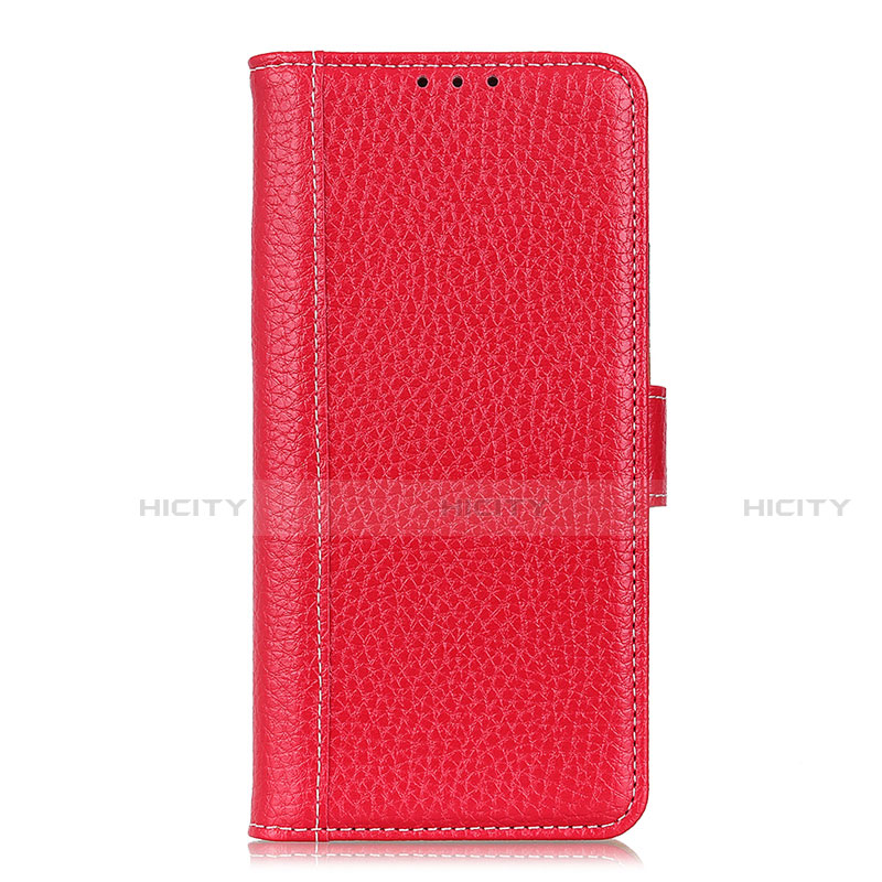 Custodia Portafoglio In Pelle Cover con Supporto L03 per Realme 6 Rosso