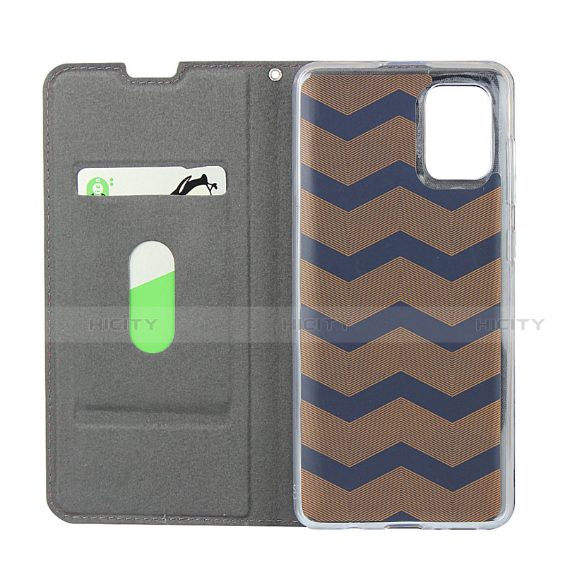 Custodia Portafoglio In Pelle Cover con Supporto L03 per Samsung Galaxy A51 4G