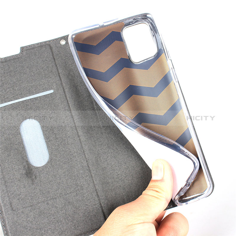 Custodia Portafoglio In Pelle Cover con Supporto L03 per Samsung Galaxy M40S