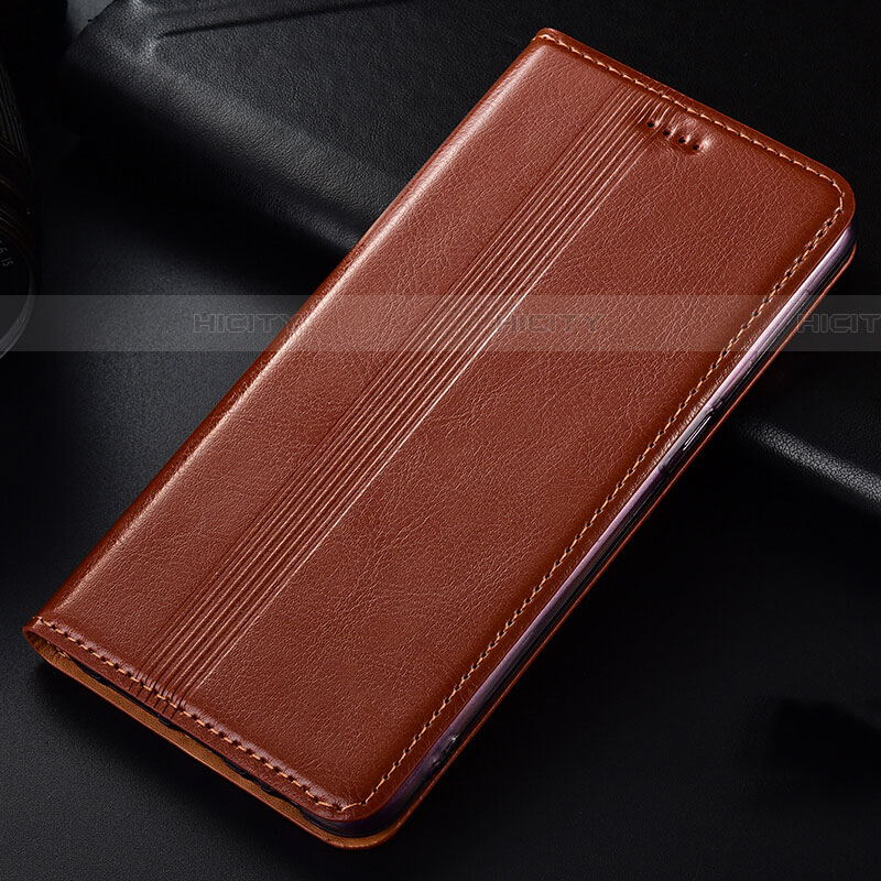 Custodia Portafoglio In Pelle Cover con Supporto L03 per Samsung Galaxy Note 10 Lite Arancione