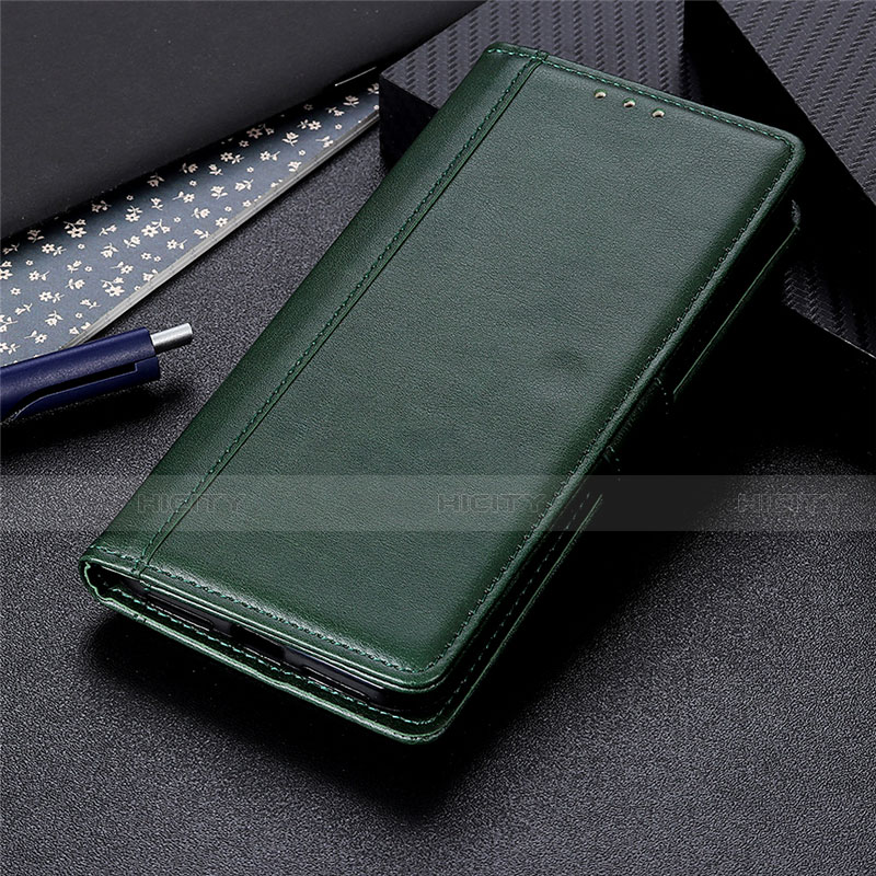 Custodia Portafoglio In Pelle Cover con Supporto L03 per Samsung Galaxy S21 Plus 5G Verde