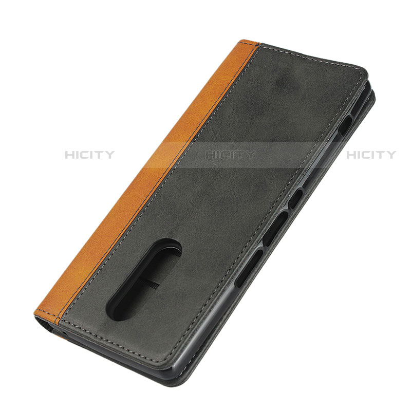 Custodia Portafoglio In Pelle Cover con Supporto L03 per Sony Xperia 1