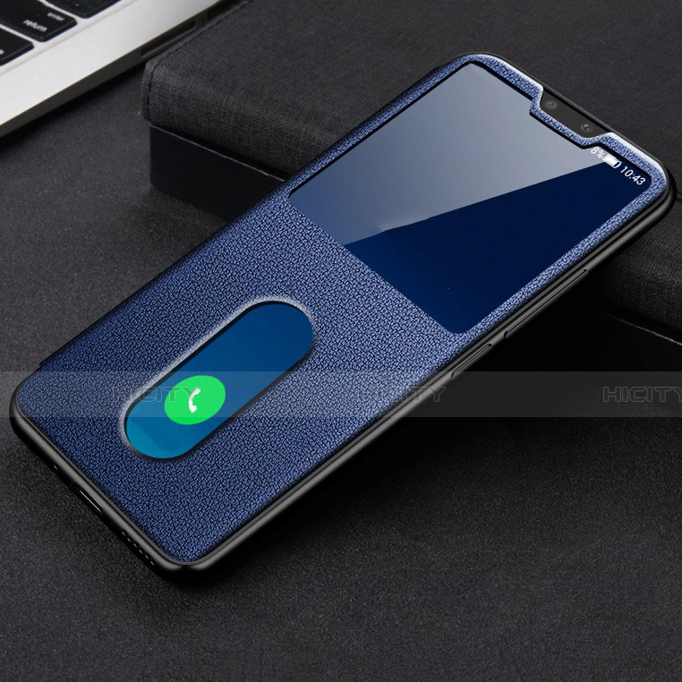 Custodia Portafoglio In Pelle Cover con Supporto L03 per Vivo V20 Pro 5G Blu