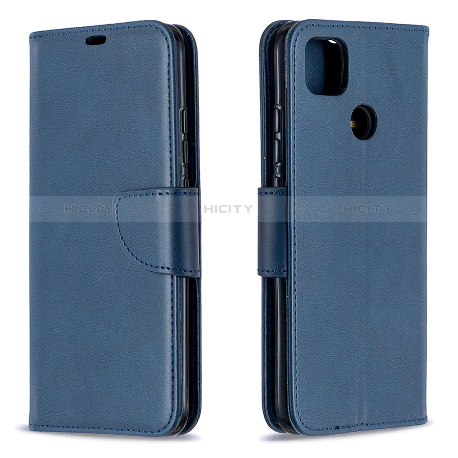 Custodia Portafoglio In Pelle Cover con Supporto L03 per Xiaomi Redmi 9 India