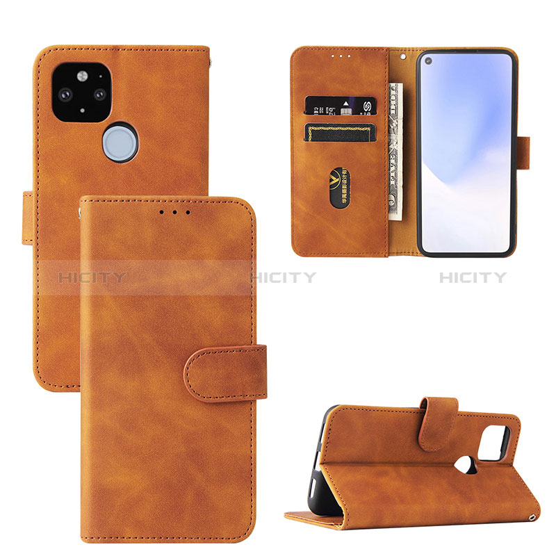 Custodia Portafoglio In Pelle Cover con Supporto L03Z per Google Pixel 5a 5G