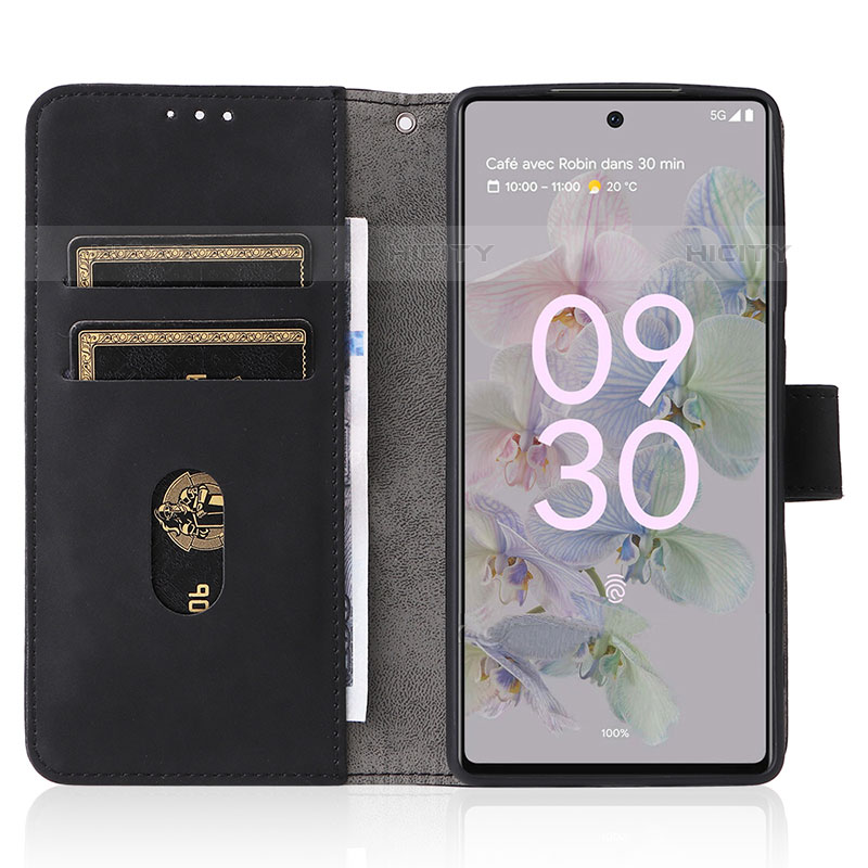 Custodia Portafoglio In Pelle Cover con Supporto L03Z per Google Pixel 6a 5G