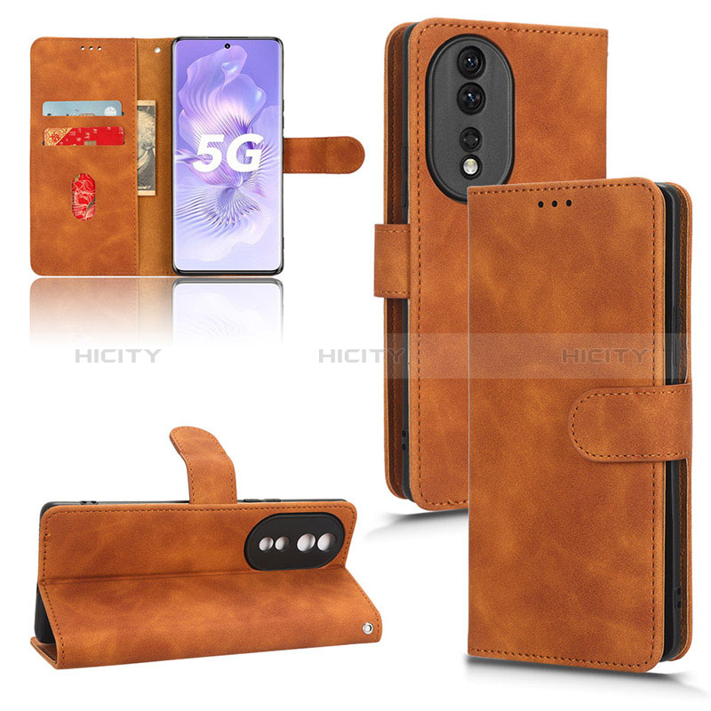 Custodia Portafoglio In Pelle Cover con Supporto L03Z per Huawei Honor 80 5G