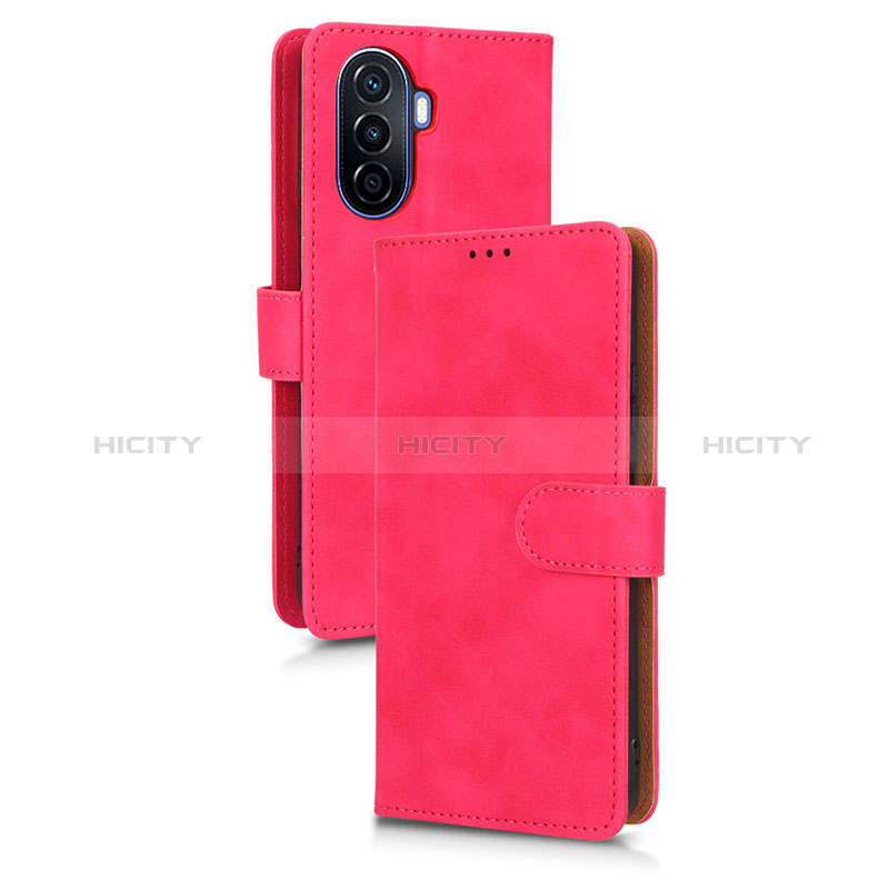 Custodia Portafoglio In Pelle Cover con Supporto L03Z per Huawei Nova Y70