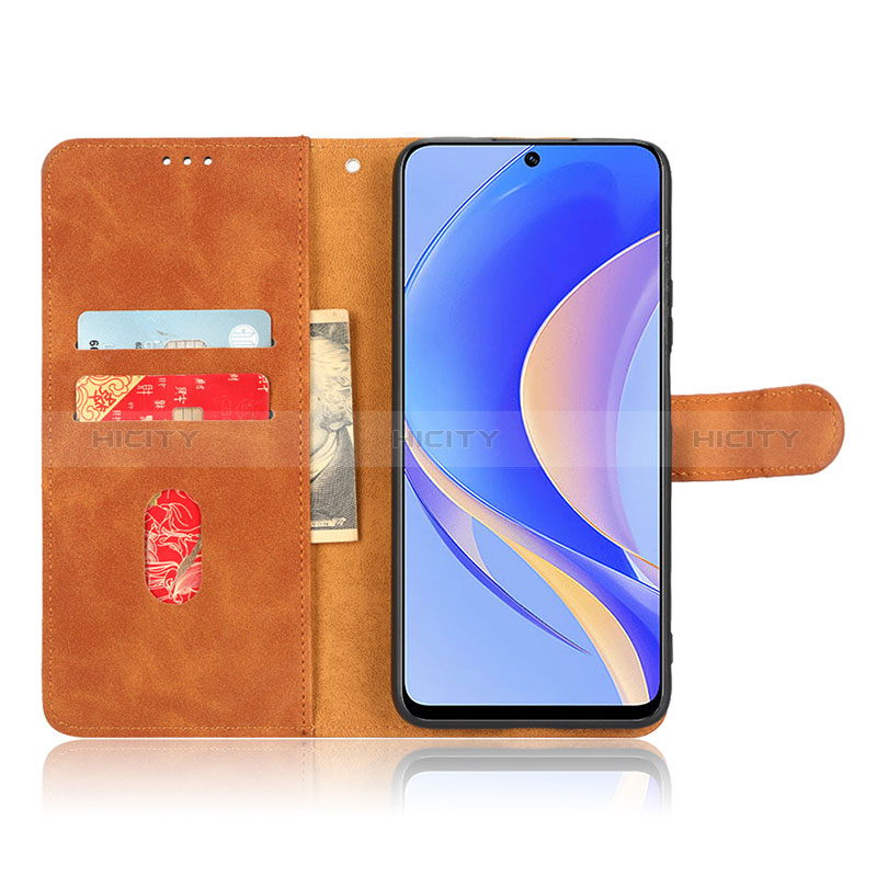 Custodia Portafoglio In Pelle Cover con Supporto L03Z per Huawei Nova Y90