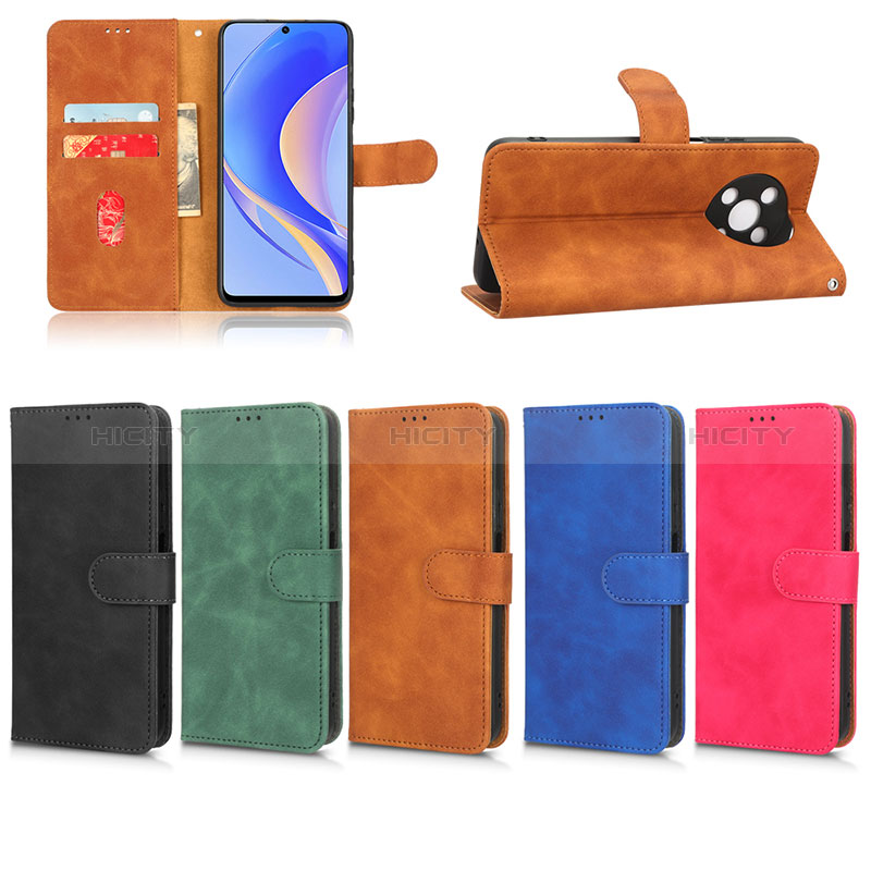 Custodia Portafoglio In Pelle Cover con Supporto L03Z per Huawei Nova Y90