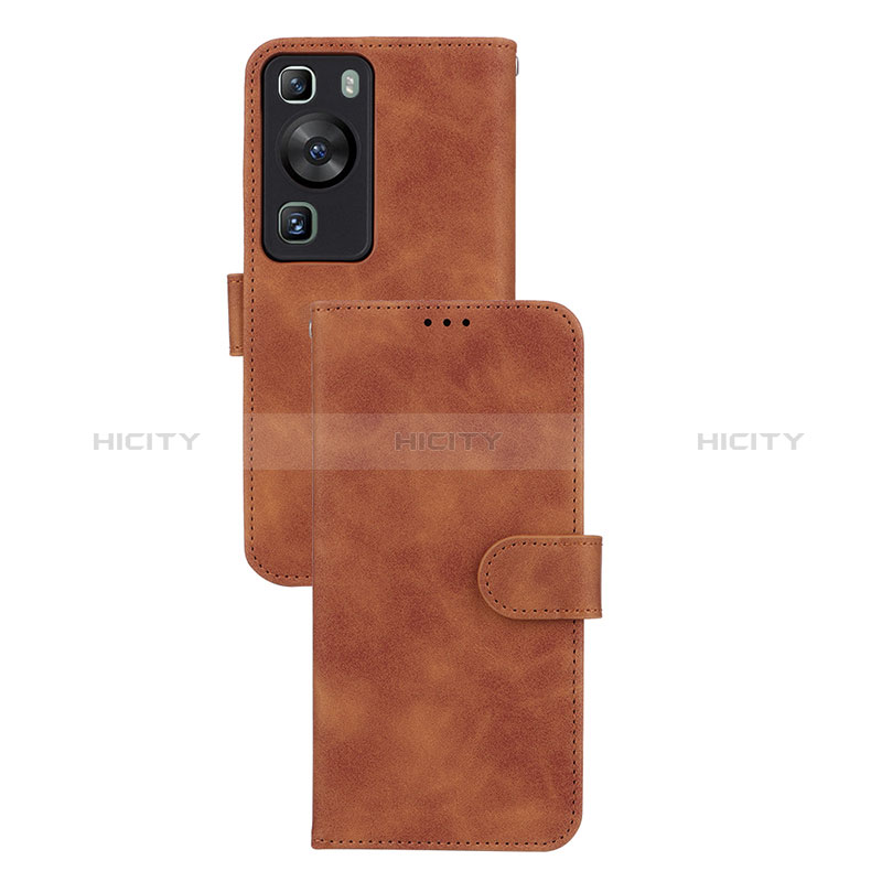 Custodia Portafoglio In Pelle Cover con Supporto L03Z per Huawei P60 Pro