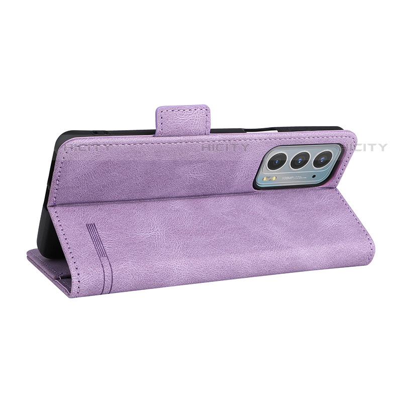 Custodia Portafoglio In Pelle Cover con Supporto L03Z per Motorola Moto Edge 20 5G