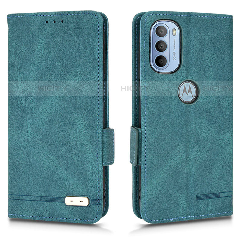 Custodia Portafoglio In Pelle Cover con Supporto L03Z per Motorola Moto G31