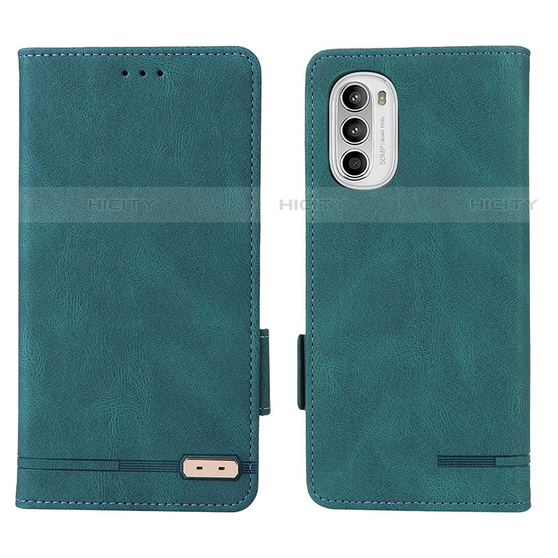 Custodia Portafoglio In Pelle Cover con Supporto L03Z per Motorola Moto G52j 5G