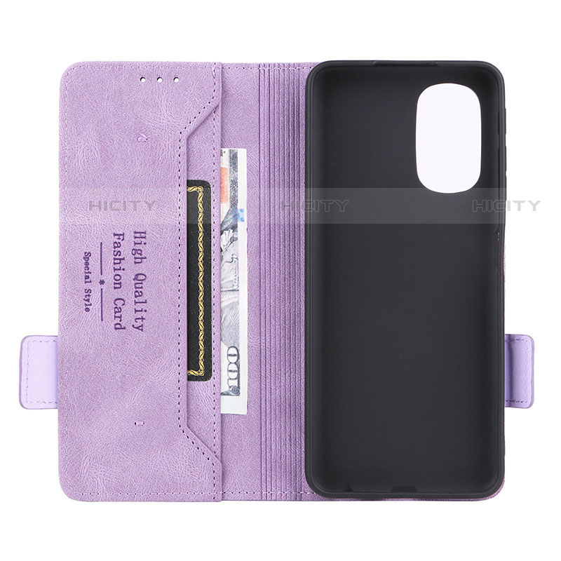 Custodia Portafoglio In Pelle Cover con Supporto L03Z per Motorola Moto G52j 5G