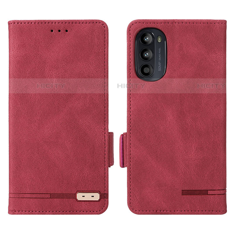 Custodia Portafoglio In Pelle Cover con Supporto L03Z per Motorola Moto G82 5G