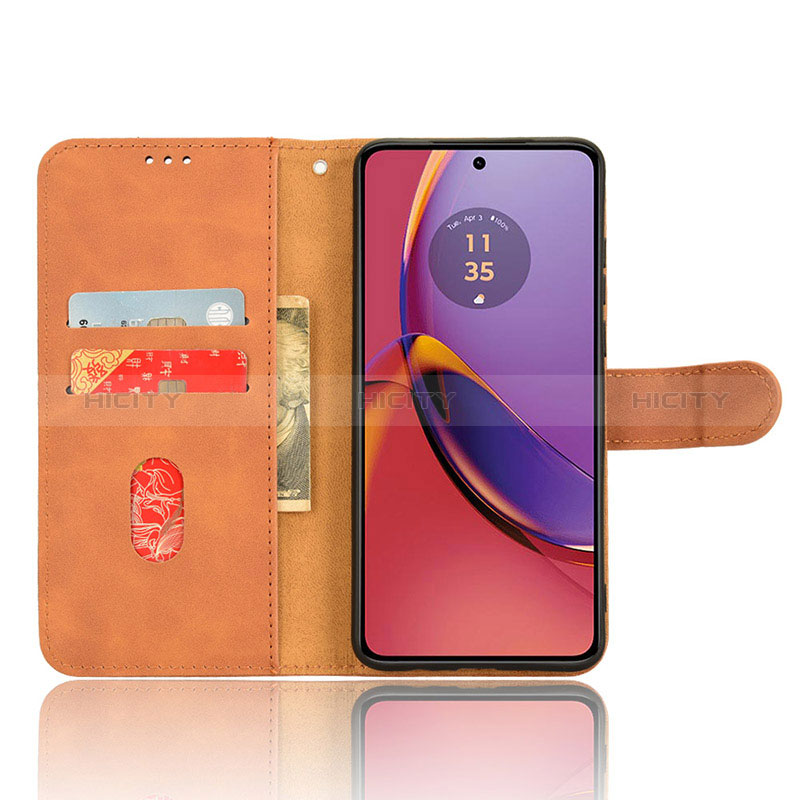 Custodia Portafoglio In Pelle Cover con Supporto L03Z per Motorola Moto G84 5G