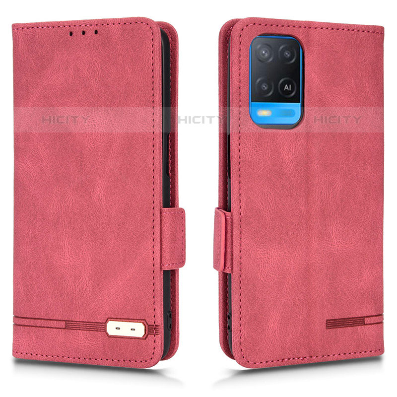 Custodia Portafoglio In Pelle Cover con Supporto L03Z per Oppo A54 4G