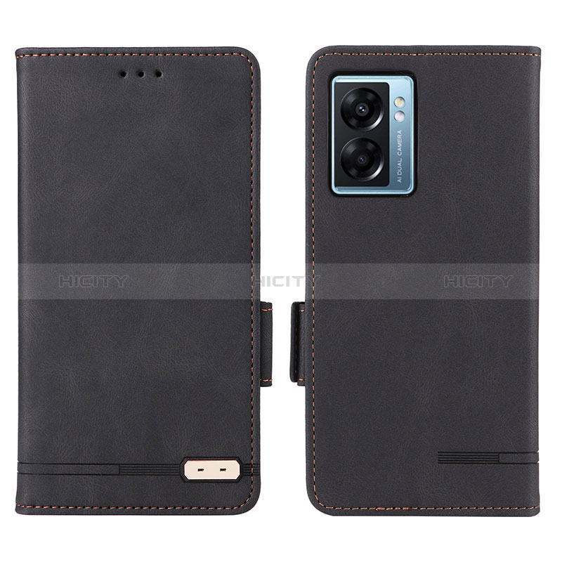 Custodia Portafoglio In Pelle Cover con Supporto L03Z per Oppo A57 5G