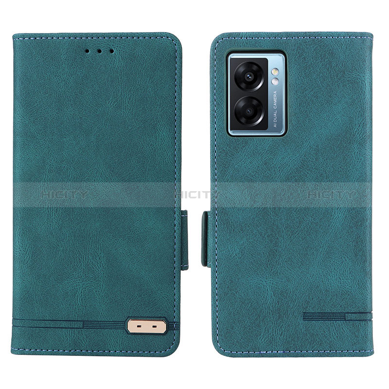 Custodia Portafoglio In Pelle Cover con Supporto L03Z per Oppo A57 5G