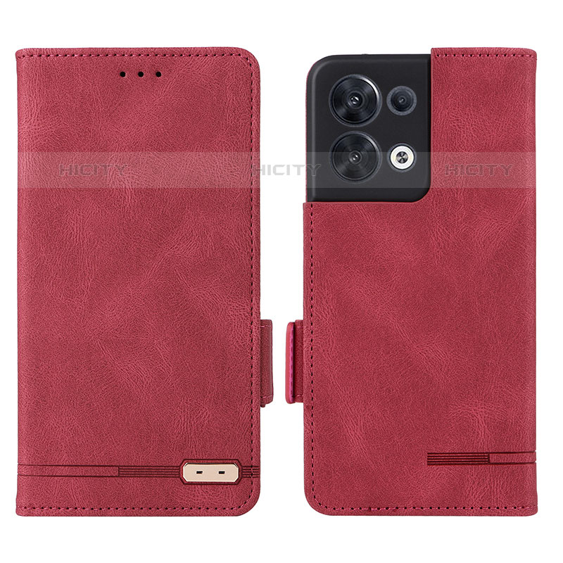 Custodia Portafoglio In Pelle Cover con Supporto L03Z per Oppo Reno8 5G