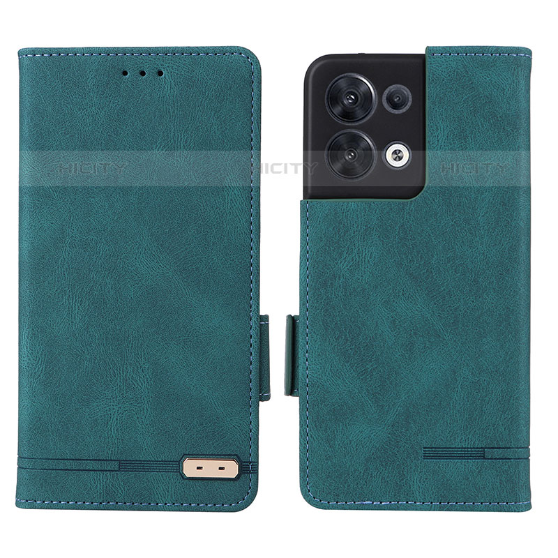 Custodia Portafoglio In Pelle Cover con Supporto L03Z per Oppo Reno8 5G