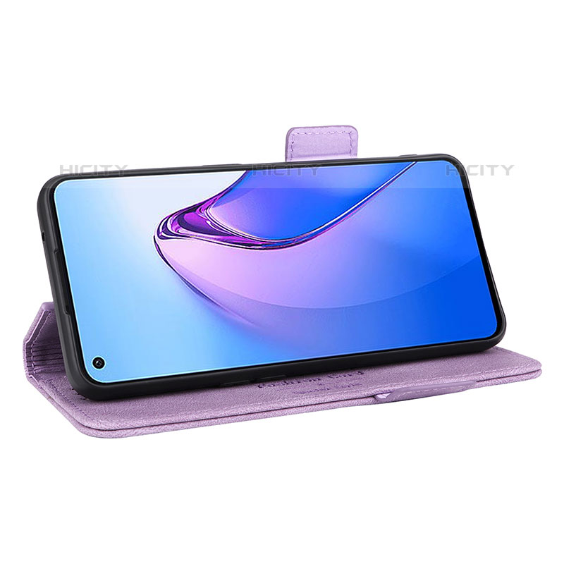 Custodia Portafoglio In Pelle Cover con Supporto L03Z per Oppo Reno9 Pro 5G