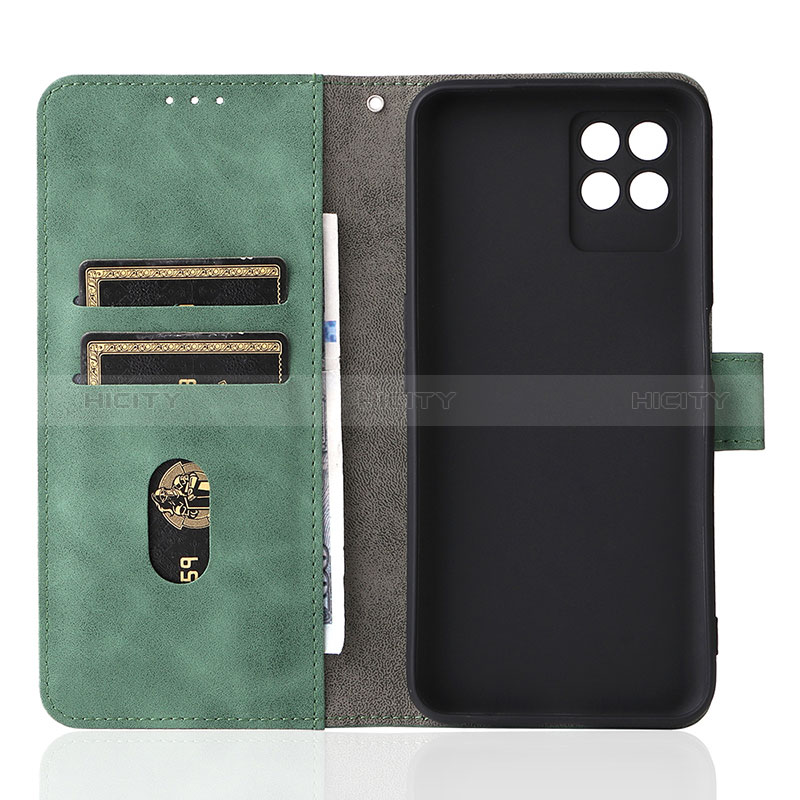 Custodia Portafoglio In Pelle Cover con Supporto L03Z per Realme 8i