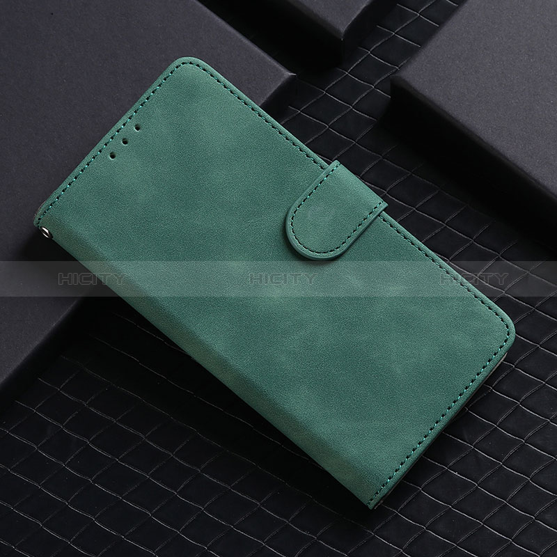 Custodia Portafoglio In Pelle Cover con Supporto L03Z per Realme C20A Verde