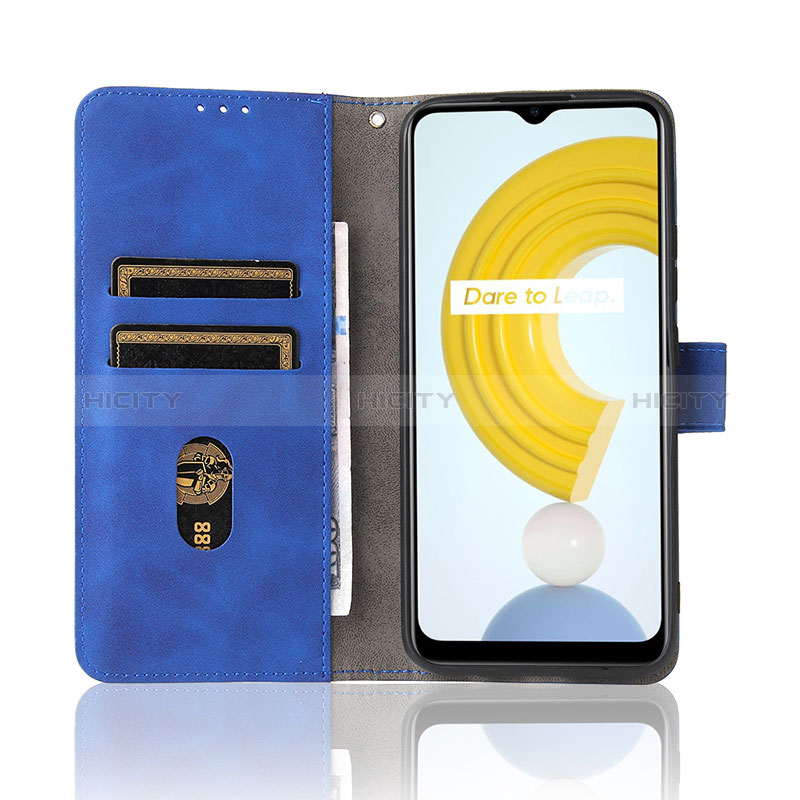 Custodia Portafoglio In Pelle Cover con Supporto L03Z per Realme C21Y