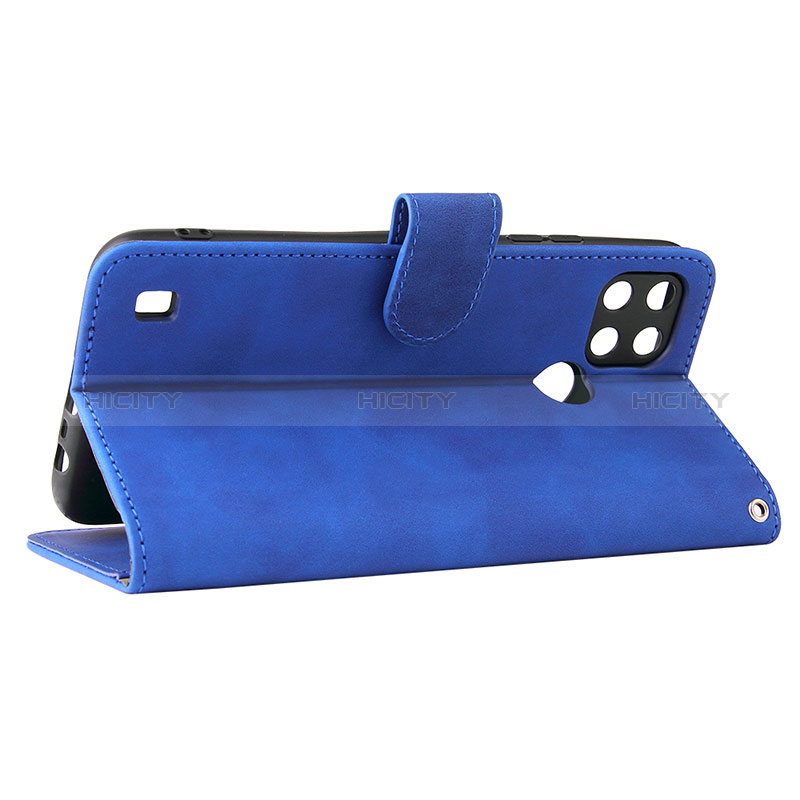 Custodia Portafoglio In Pelle Cover con Supporto L03Z per Realme C25Y