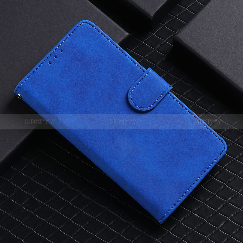 Custodia Portafoglio In Pelle Cover con Supporto L03Z per Realme C25Y Blu