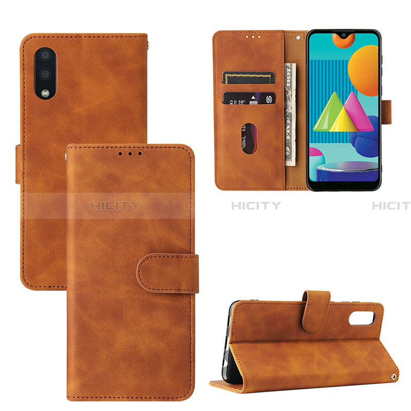 Custodia Portafoglio In Pelle Cover con Supporto L03Z per Samsung Galaxy A02