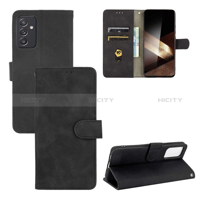 Custodia Portafoglio In Pelle Cover con Supporto L03Z per Samsung Galaxy A15 5G Nero