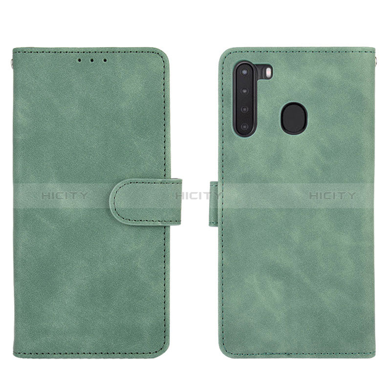 Custodia Portafoglio In Pelle Cover con Supporto L03Z per Samsung Galaxy A21