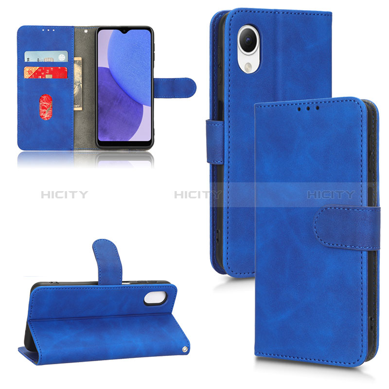 Custodia Portafoglio In Pelle Cover con Supporto L03Z per Samsung Galaxy A23e 5G