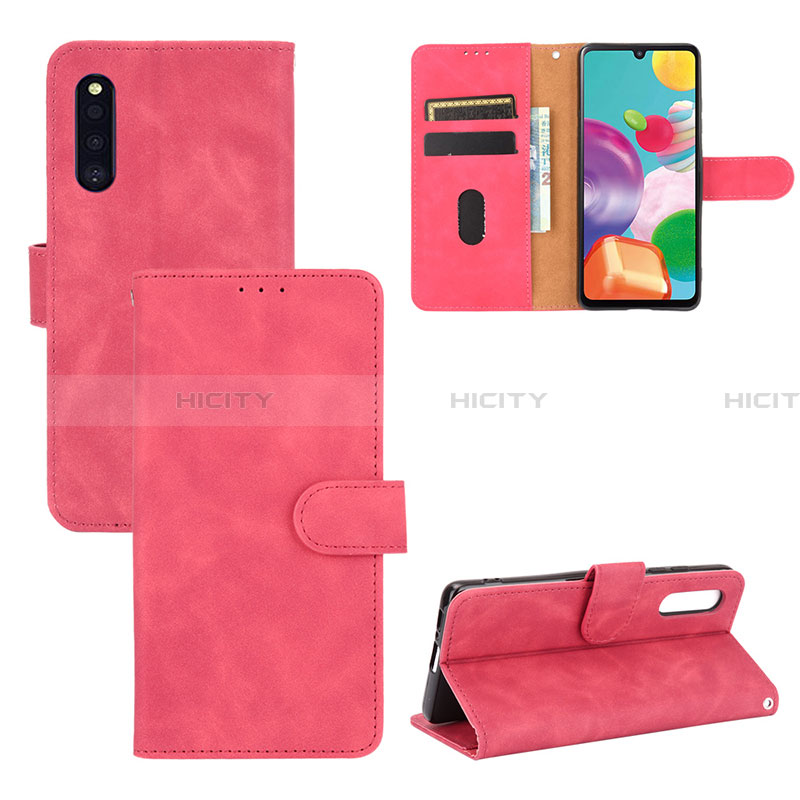 Custodia Portafoglio In Pelle Cover con Supporto L03Z per Samsung Galaxy A41 SC-41A