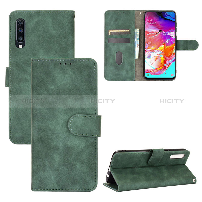 Custodia Portafoglio In Pelle Cover con Supporto L03Z per Samsung Galaxy A70S