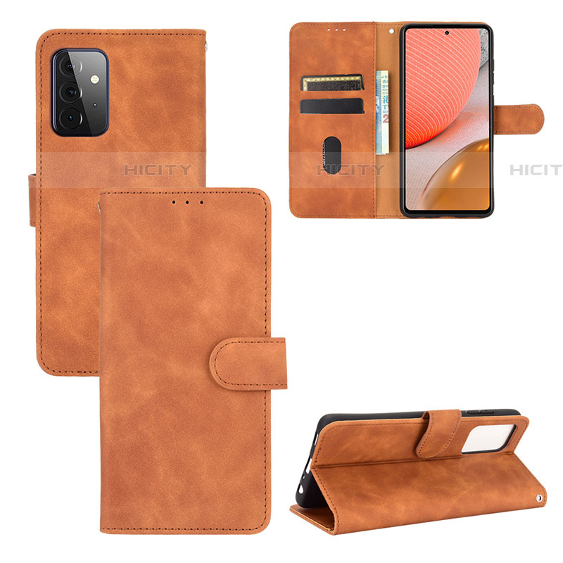 Custodia Portafoglio In Pelle Cover con Supporto L03Z per Samsung Galaxy A72 4G