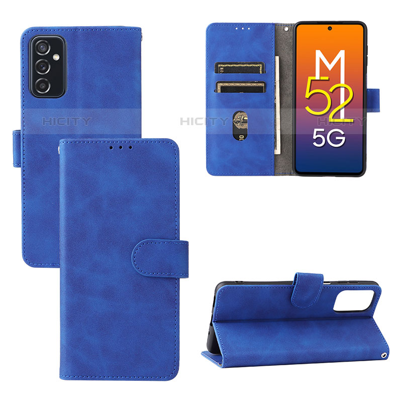 Custodia Portafoglio In Pelle Cover con Supporto L03Z per Samsung Galaxy M52 5G