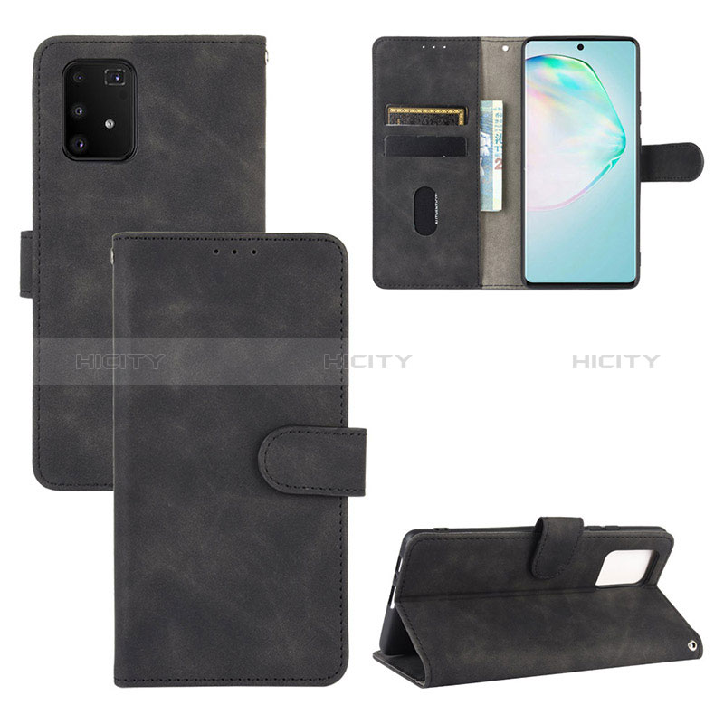 Custodia Portafoglio In Pelle Cover con Supporto L03Z per Samsung Galaxy S10 Lite Nero