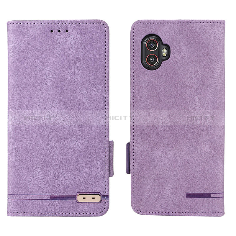 Custodia Portafoglio In Pelle Cover con Supporto L03Z per Samsung Galaxy XCover 6 Pro 5G